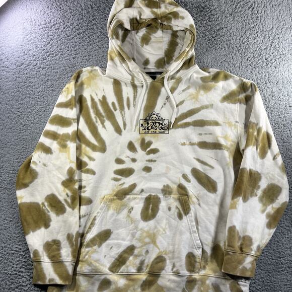Vans Other - VANS TIE DYE HOODIE MENS 2XL PULLOVER SWEATSHIRT DRAWSTRING SKATE OFF THE WALL